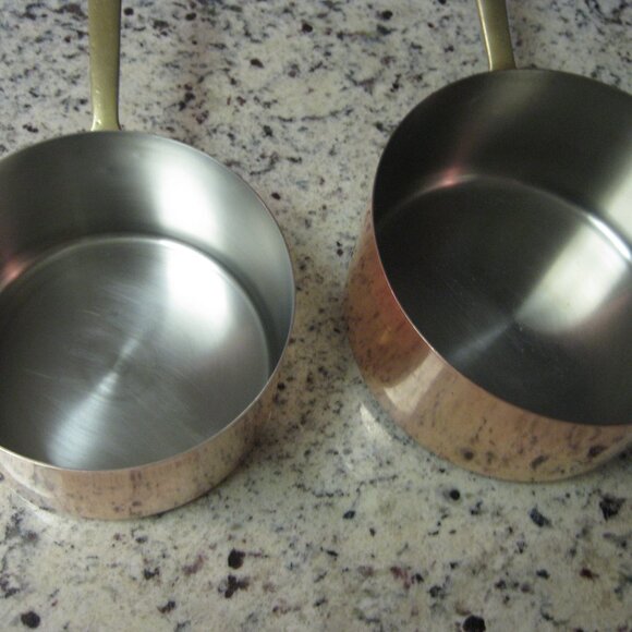 Revere Ware Vintage Solid Copper Cookware Set - Picture 6 of 12